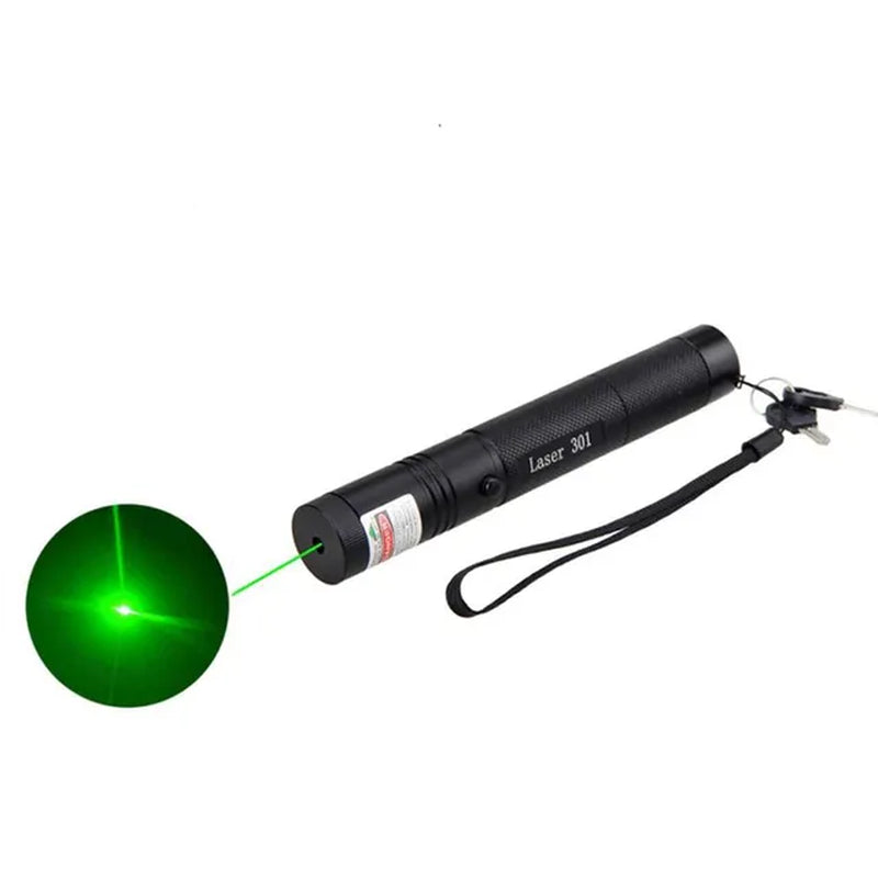 Hunting 532Nm 5Mw Green Laser Pointer Sight 301 Pointers High Powerful Adjustable Focus Red Dot Lazer Torch Pen Projection with No Battery