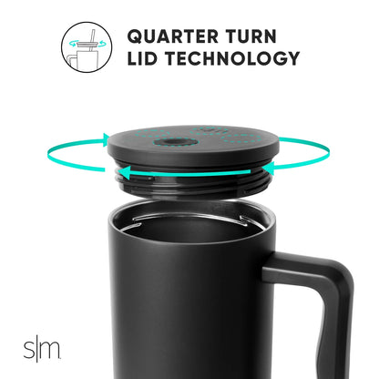 30 Fl Oz Insulated Stainless Steel Trek Tumbler with Straw Lid | Spooky Bats