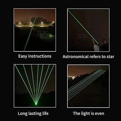 Hunting 532Nm 5Mw Green Laser Pointer Sight 301 Pointers High Powerful Adjustable Focus Red Dot Lazer Torch Pen Projection with No Battery