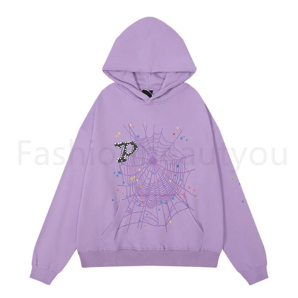 Designer Hoodie Web Mens Hoodie Designer Sweater Men Pullover Sweatshirt Hoodies for Men Hoody Women Hoodies Puff Print Sweatpants Tracksuit Luxury Spider Hoodie