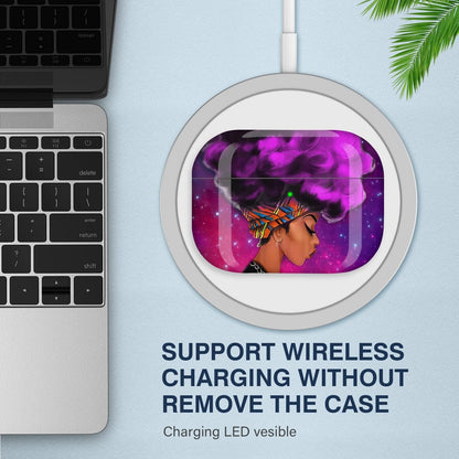 for Airpods Pro Case Cover with Keychain,Full Protective Shockproof Hard Case Cover for Apple for Airpods Pro Case [Front LED Visible]