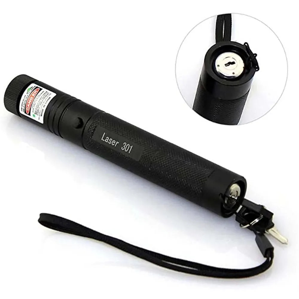 Hunting 532Nm 5Mw Green Laser Pointer Sight 301 Pointers High Powerful Adjustable Focus Red Dot Lazer Torch Pen Projection with No Battery